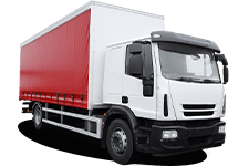 Car Hire Bridlington - 18 Tonne Curtain Side Truck - Truck hire Bridlington