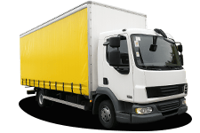 Car Hire Bridlington - 7.5 Tonne Curtain Side Truck - Truck hire Bridlington
