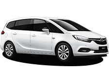 Car Hire Bridlington - Vauxhall Zafira 7-Seater - Minibus hire Bridlington